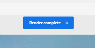 Rendering - Notification